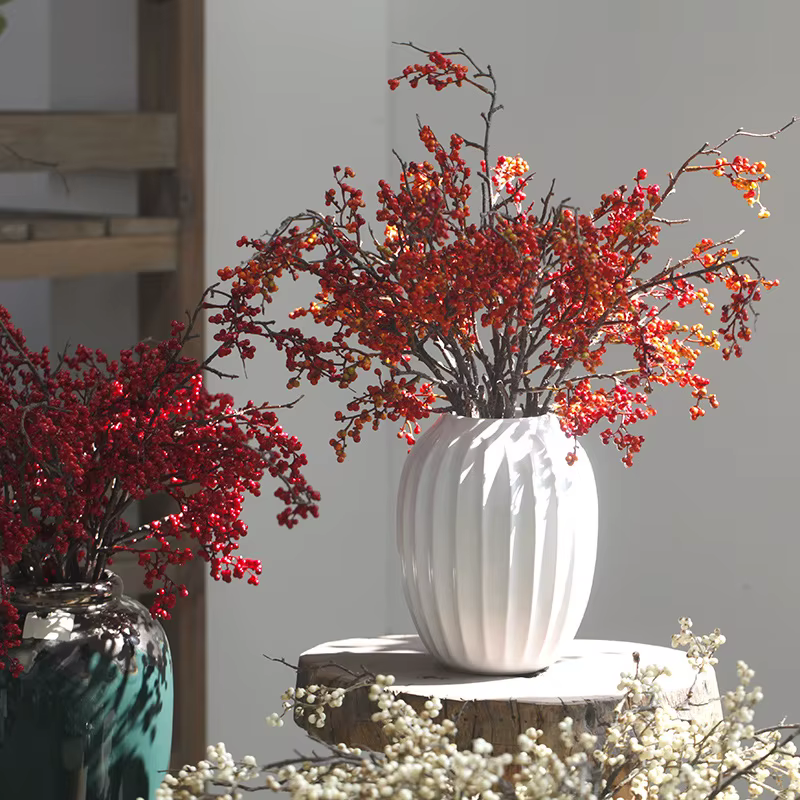 Fleur artificielle de noël