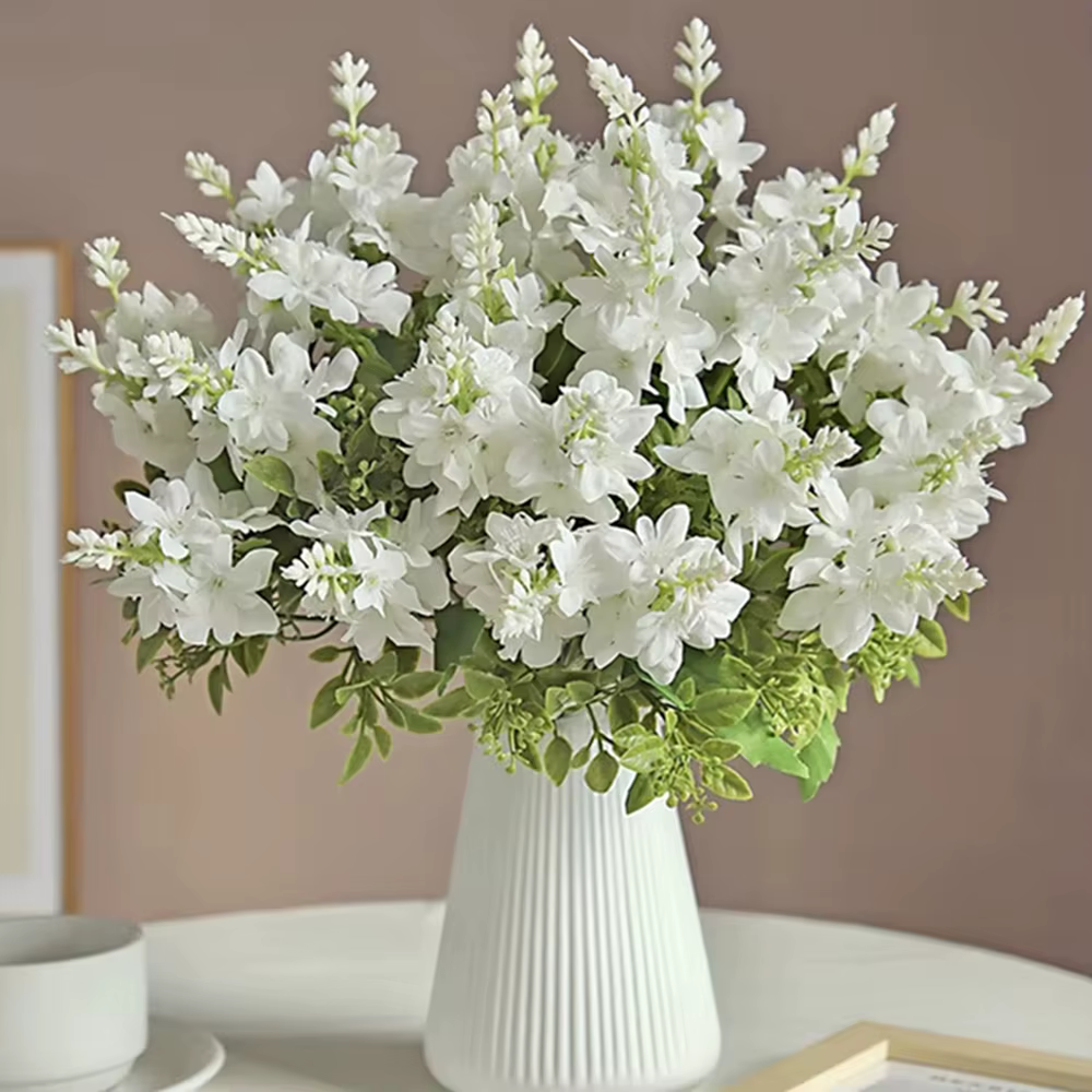 1/3 pièces de fleurs artificielles en soie Yucca Gloriosa pour mariage