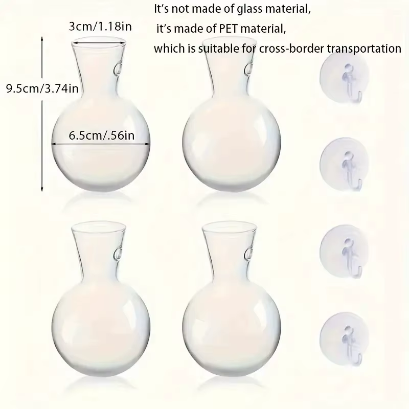 Vase mural semi-circulaire créatif