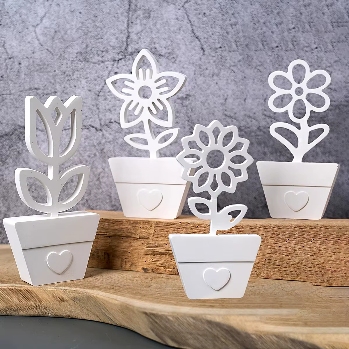 Moule en silicone pour pot de fleurs DIY