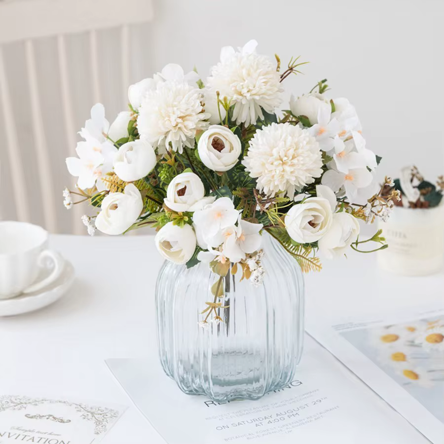 Bouquet de fleurs artificielles