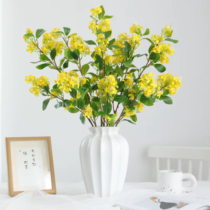 Simulation de fleurs Qianlixiang osmanthus sept liyang fausses