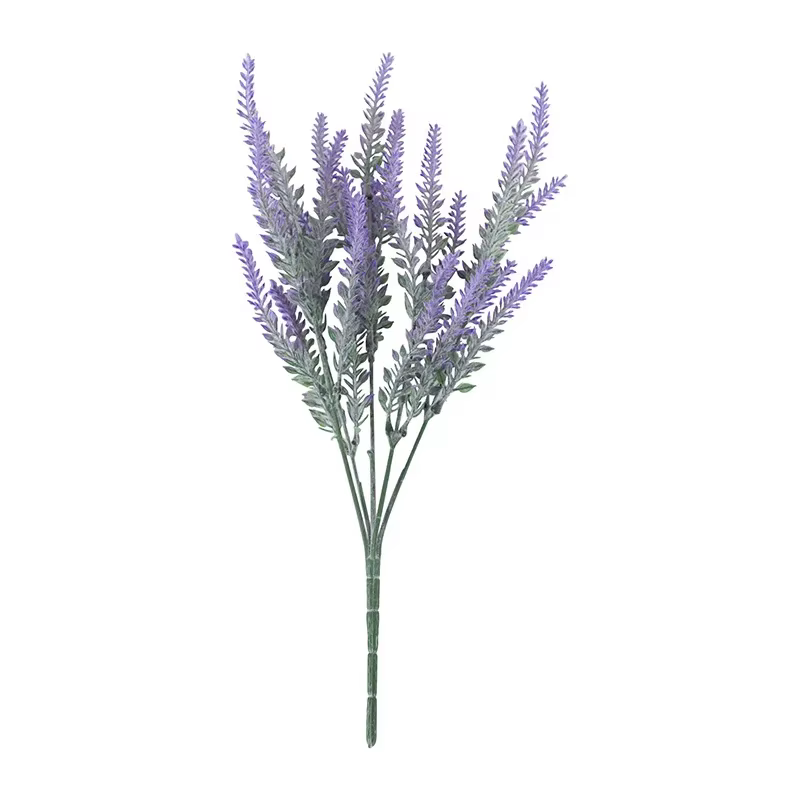Bouquet de fleurs artificielles en plastique