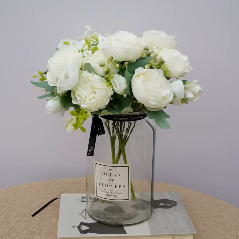 Bouquet de Roses Artificielles