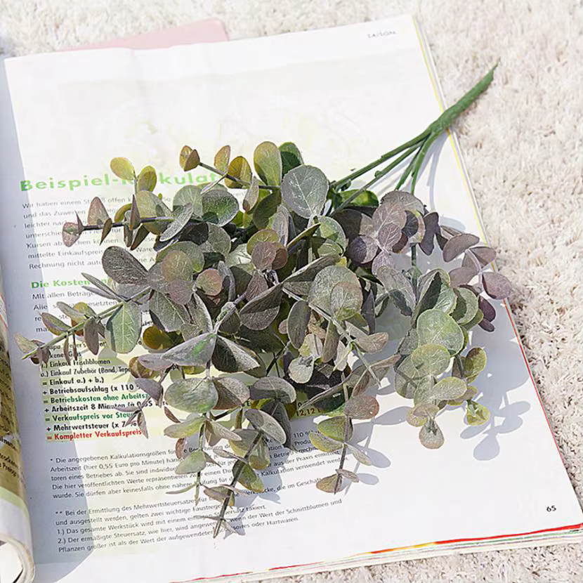 Plantes artificielles en plastique