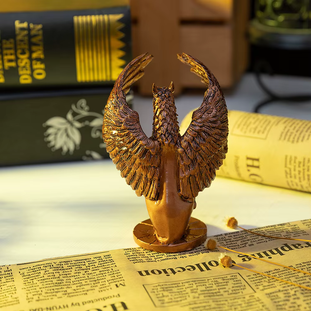 Figurine de Griffin mythologique, Figurine de Griffindo, artisanat en résine, accessoires de bureau, décoration de salle, cadeau d'ornement