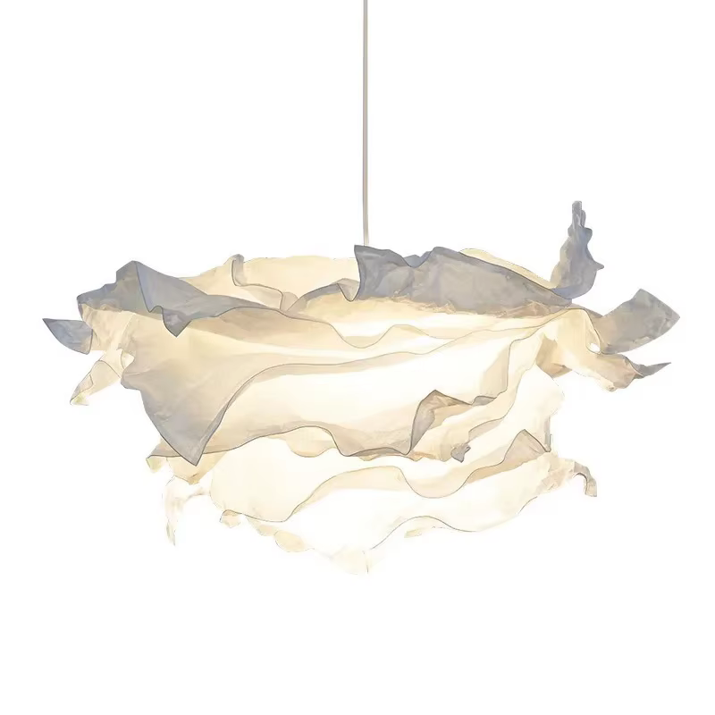Abat-jour de plafond en forme de nuage pour salon