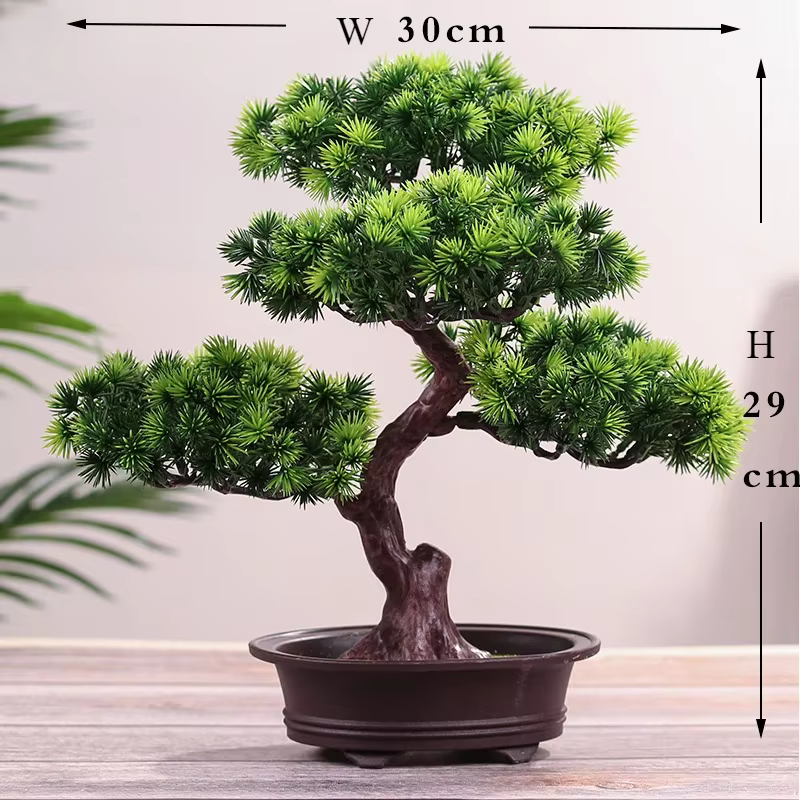 Plantes artificielles enrichies bonsaï