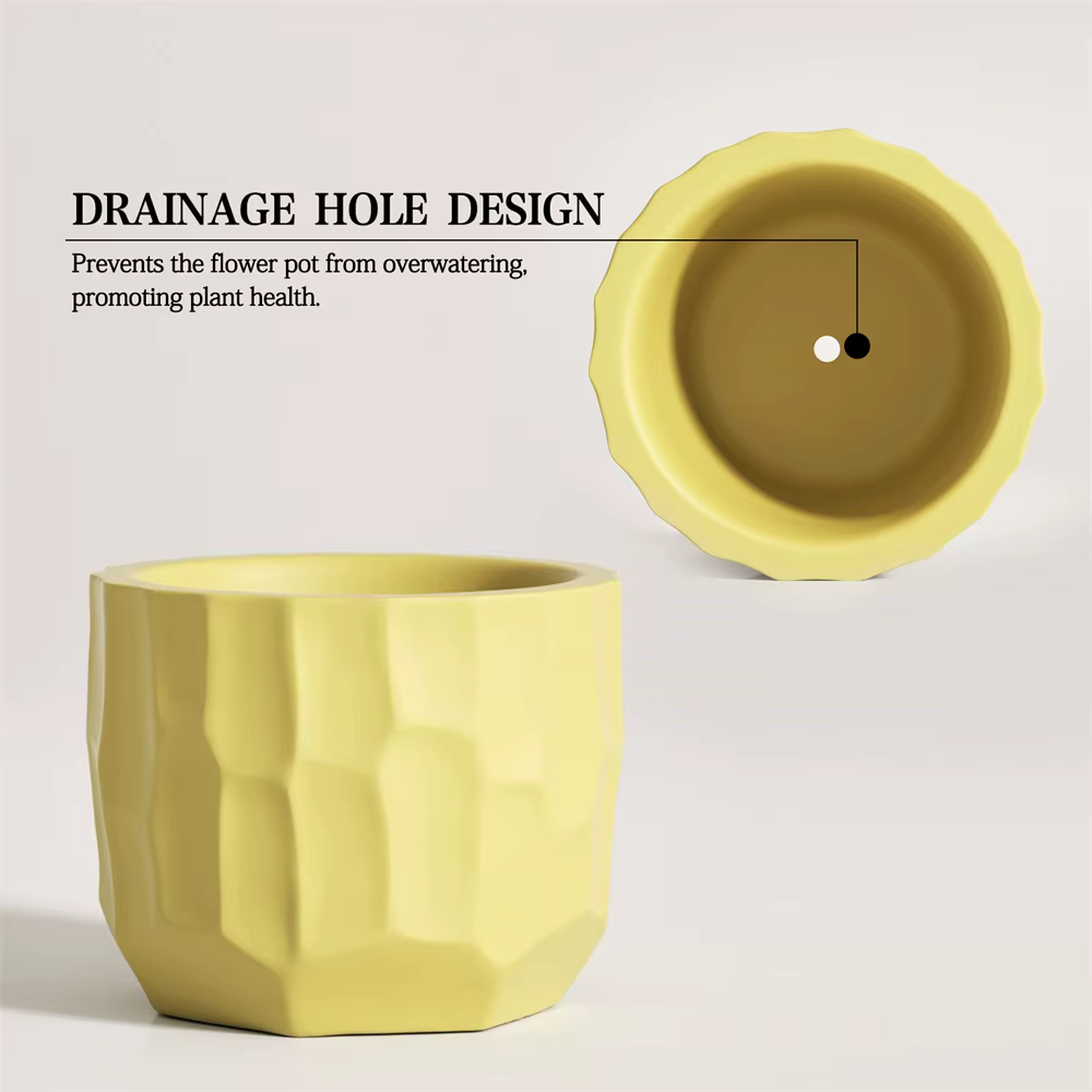 Pot de fleurs rond moule en Silicone béton bricolage cendrier plâtre ciment