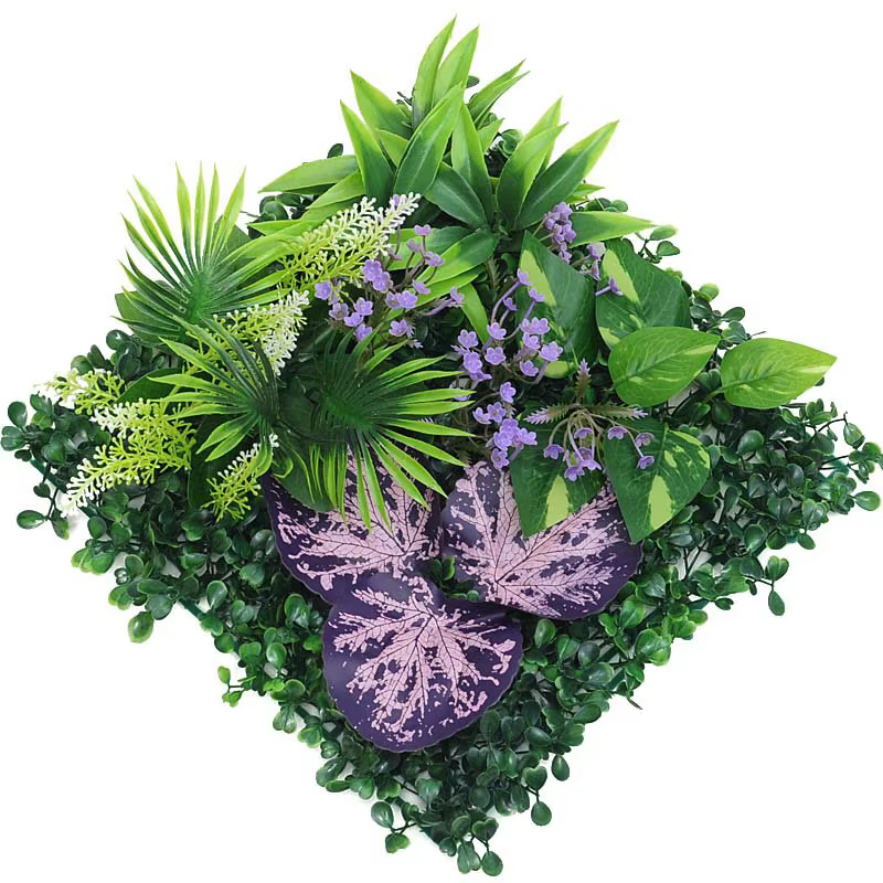 Pelouse artificielle en plastique 25x25cm