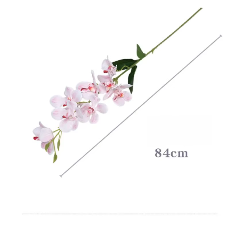 12 pièces de fleurs artificielles en soie