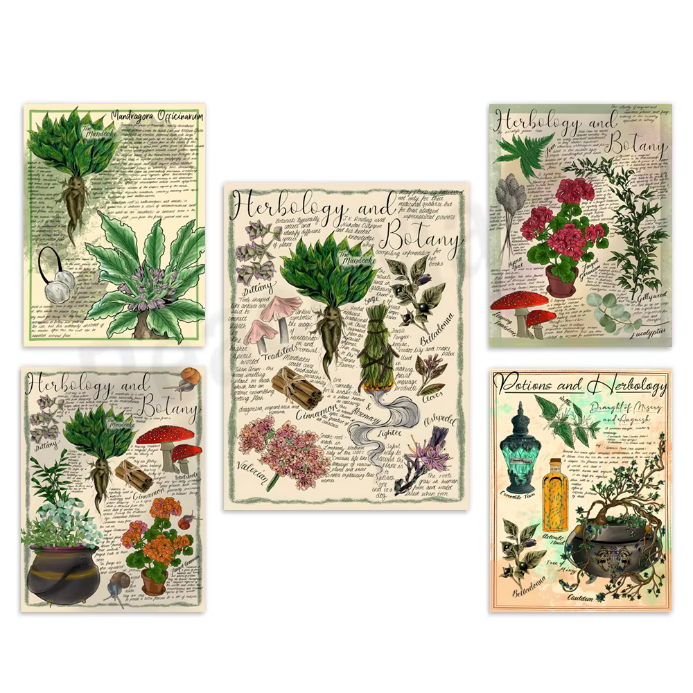 Manuel Mandrake : impressions d'herbes et de botanique