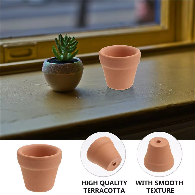 Poterie en céramique 3x3cm