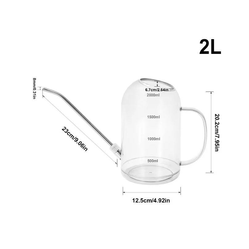 Arrosoirs d'intérieur pour plantes d'intérieur 2L