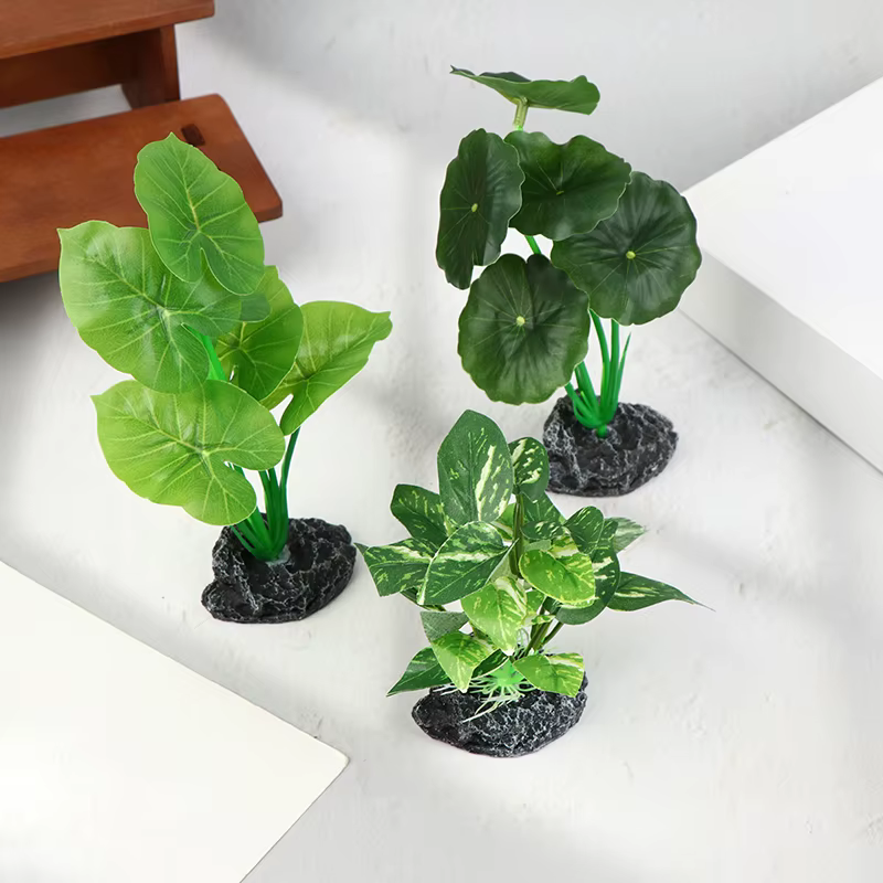 Plantes d'aquarium artificielles