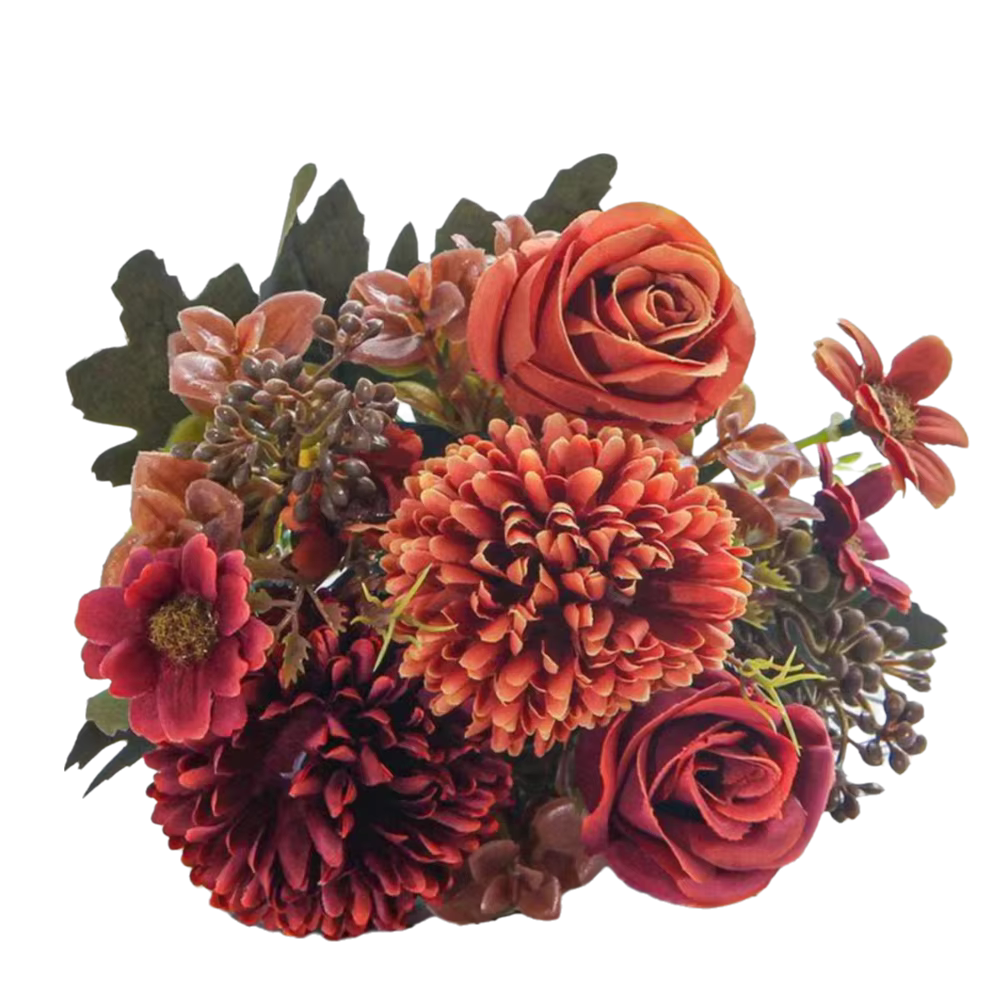 Bouquets de mariée en soie