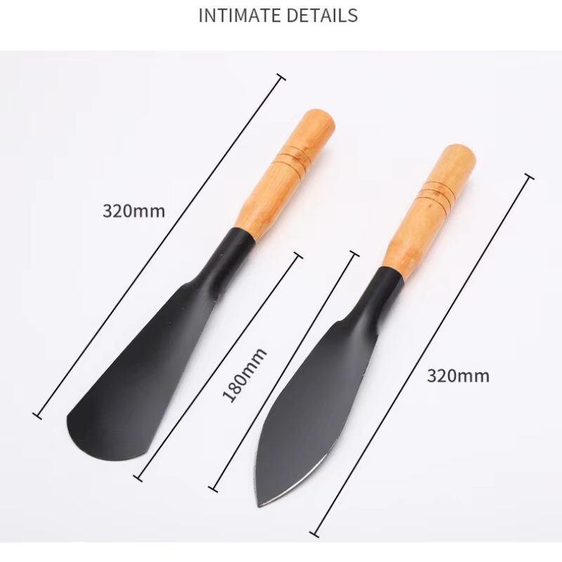 Pelle de jardin polyvalente pour planter des fleurs, désherber, ameublir la terre, récolter des légumes sauvages – Ensemble d'outils horticoles