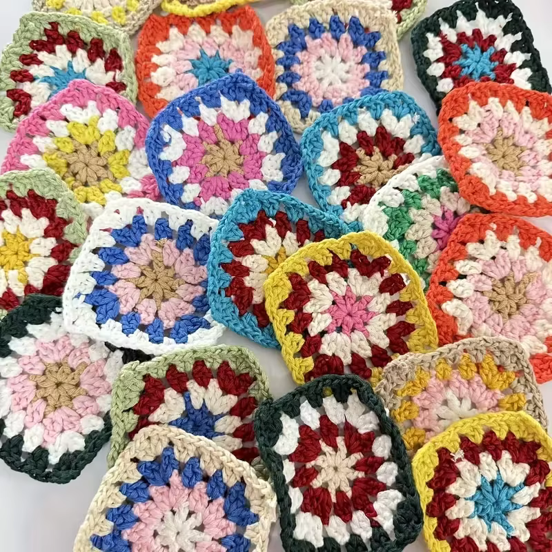 10/12 pièces couleur aléatoire Style