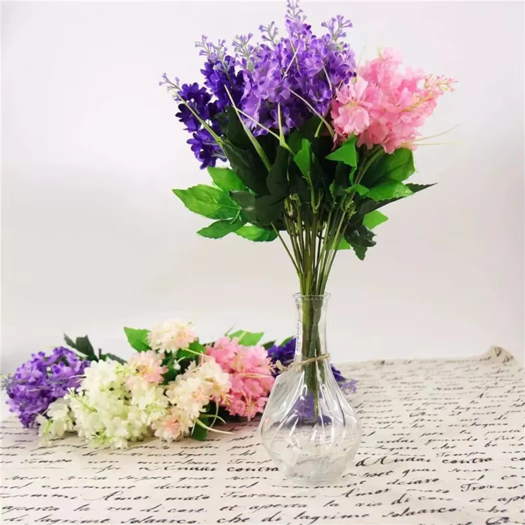 Fleur artificielle en jacinthe à 5 têtes