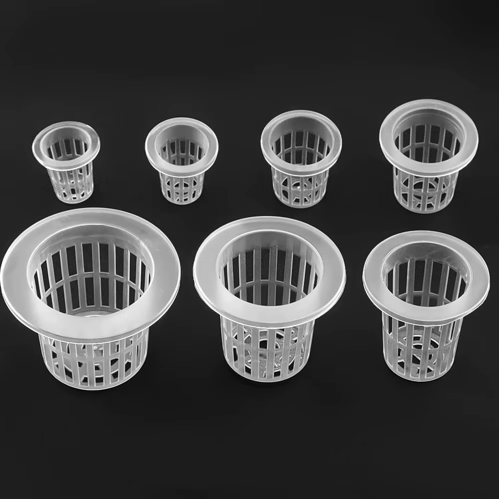 Pot en maille de colonisation hydroponique