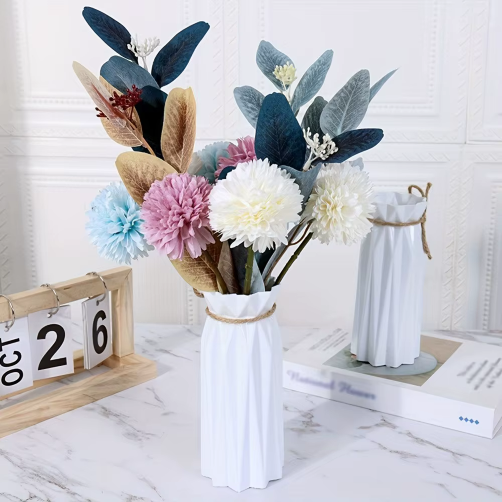 Vase en plastique imitation fleur
