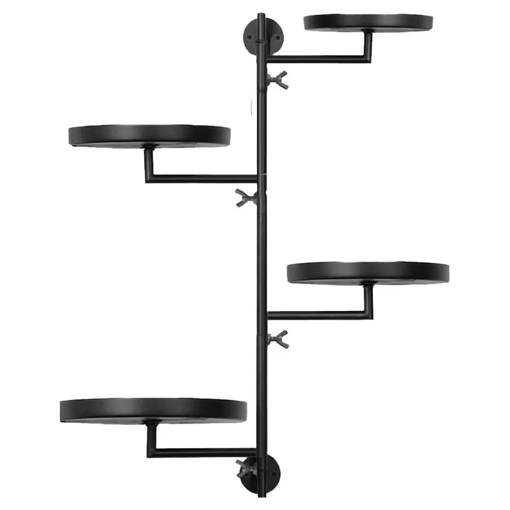 Support de plantes rotatif pour fenêtre
