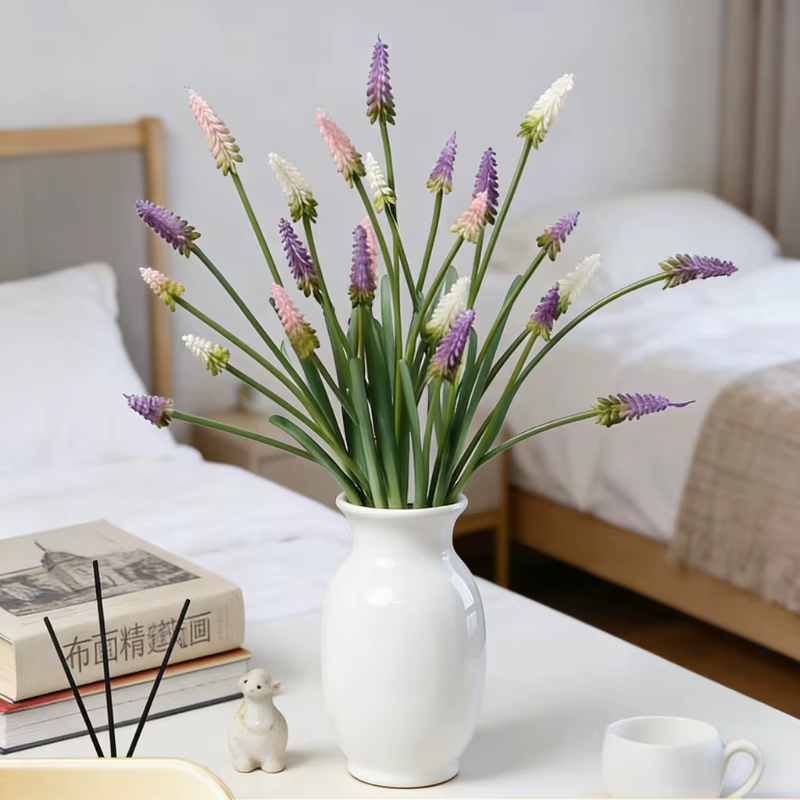 Spray de jacinthe artificielle de 12