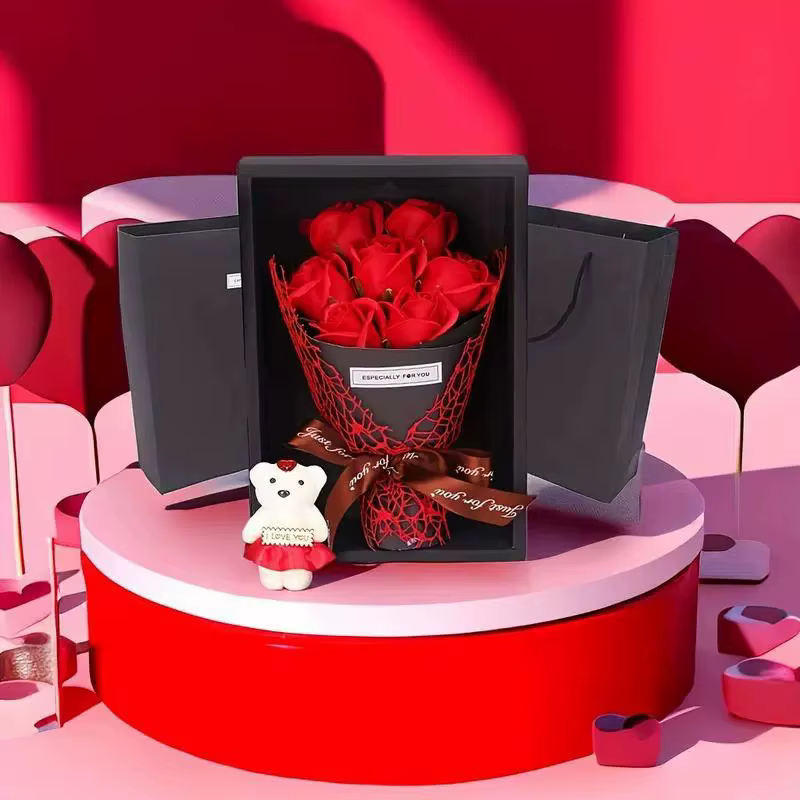 Fleurs artificielles pour la Saint-Valentin