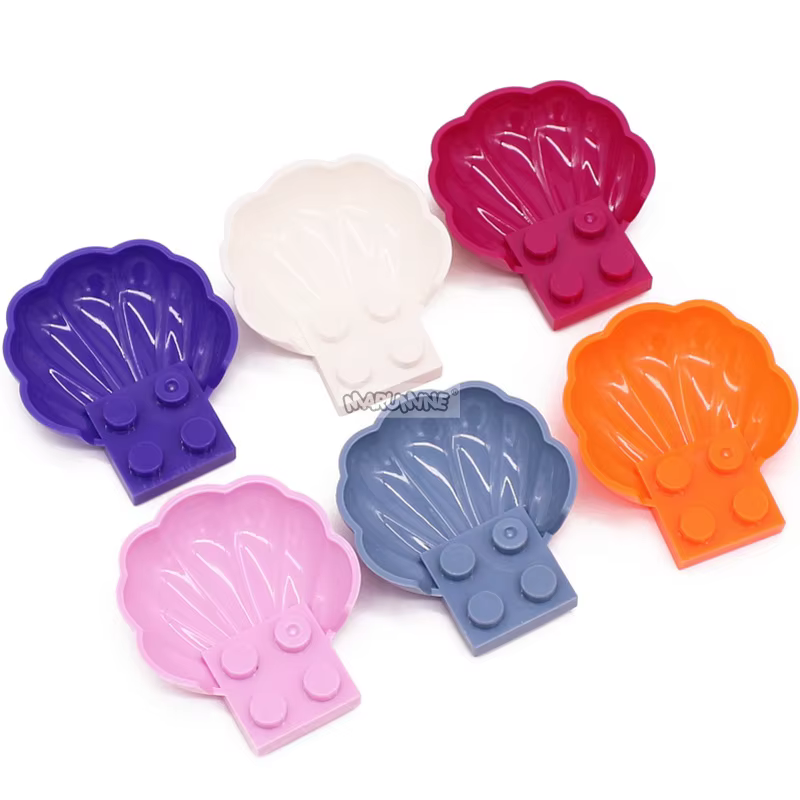 Marumine MOC – pièces de fleurs de palourde avec 4 goujons