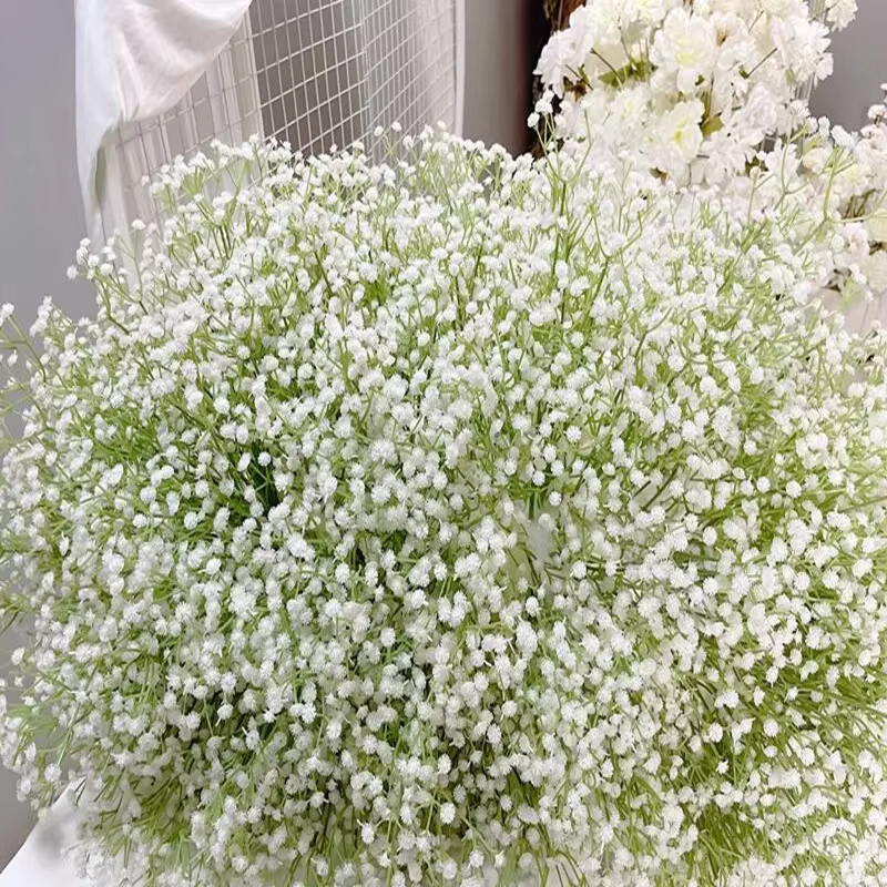 Bouquet de fleurs d'hortensia artificielles pour décoration de la maison
