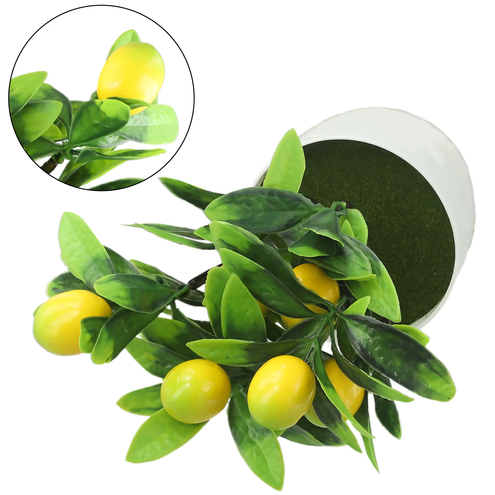 Plante artificielle en pot
