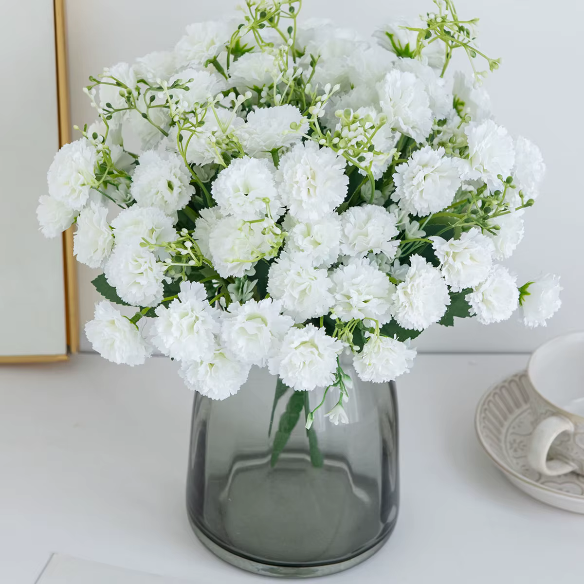 Fleurs Artificielles Œillet pour la Saint-Valentin