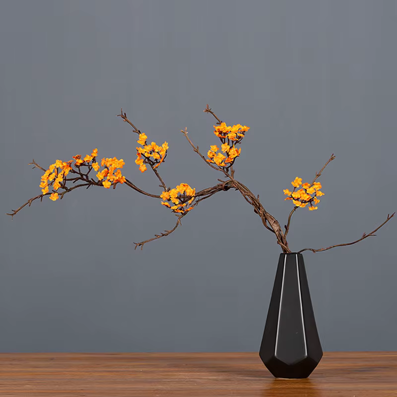 Fleurs artificielles en soie