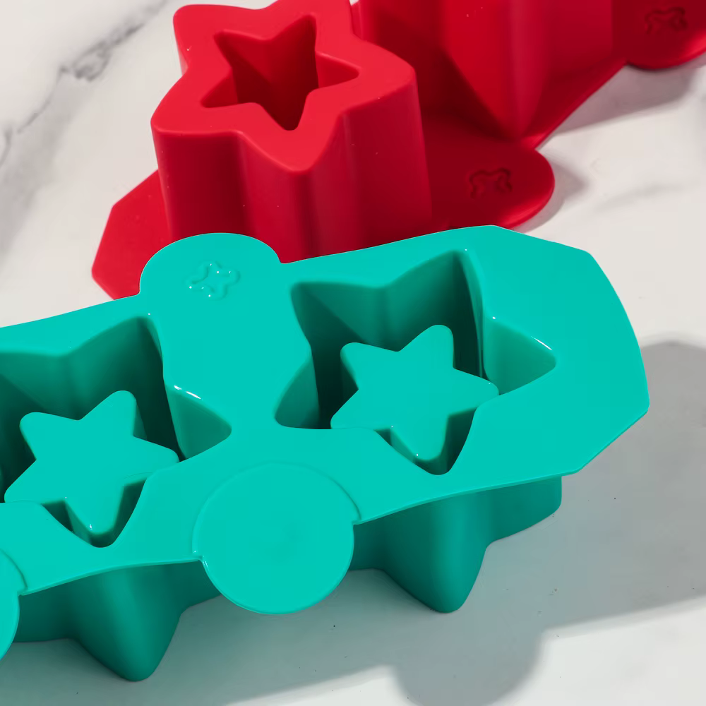 Moule en silicone pour pot de fleurs en béton étoile