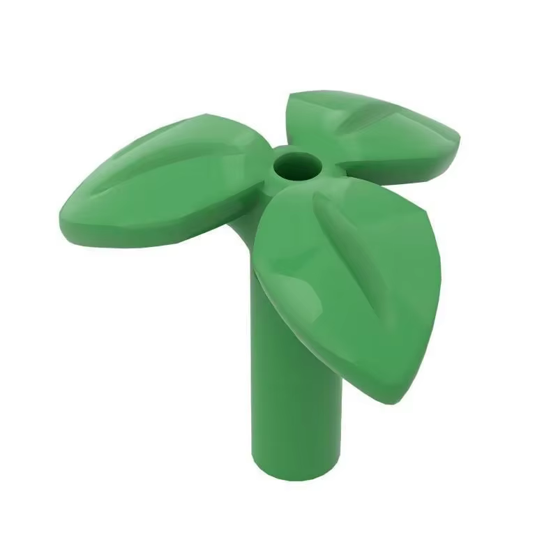 [294Pcs] 【50g】 37695 Assortiment de plantes à tiges en forme de fleur à trois feuilles