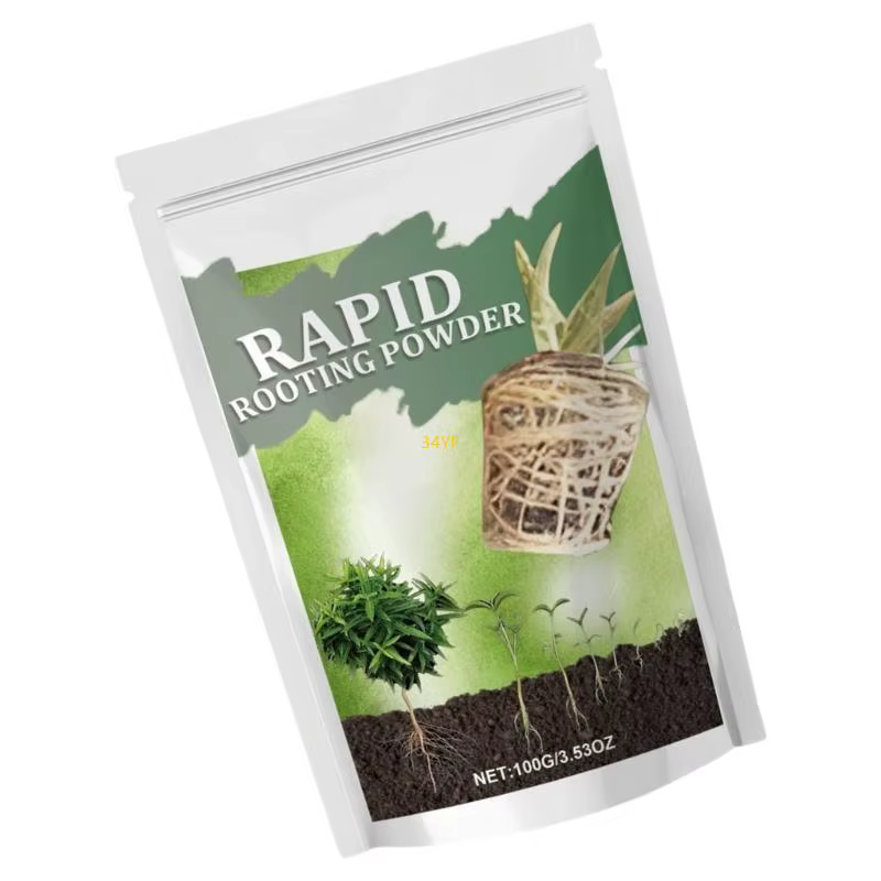Poudre d'enracinement nutritive pour croissance des plantes l'utilisation des nutriments du 100g