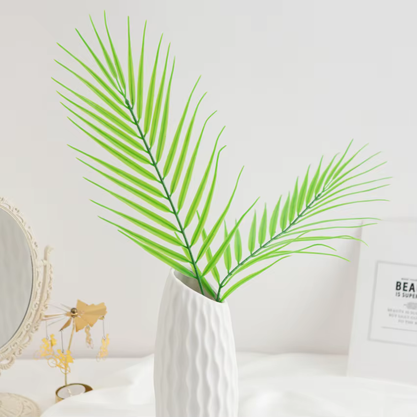 Plantes artificielles Tropical Palmier Feuilles Maison Chambre Table Cour Décoration De Jardin Accessoires Photographie Prop Festival De Mariage