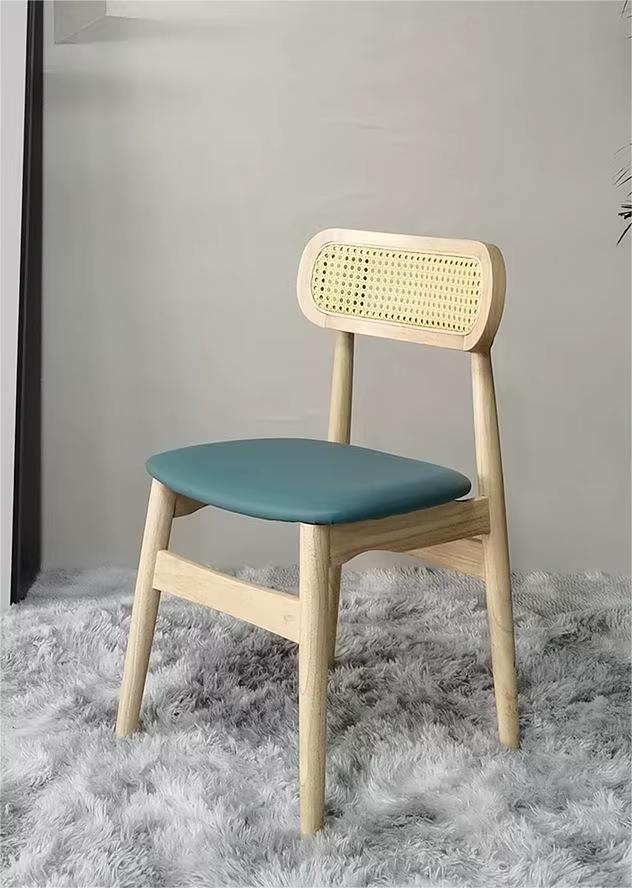 Chaises de salle à manger confortables pied