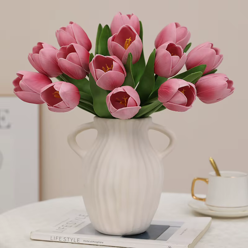 Bouquet de tulipes rondes à 7 têtes