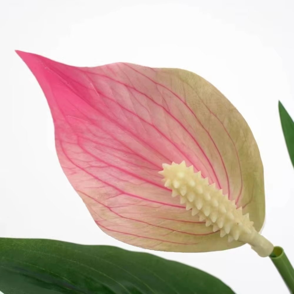 Plantes vertes artificielles en plastique au toucher réaliste