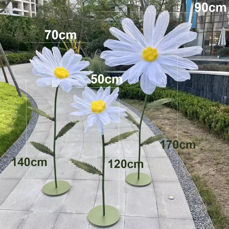 Grandes Fleurs Artificielles pour Mariage