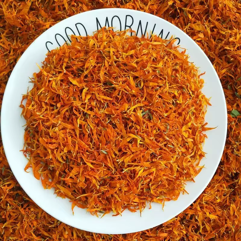 Pétalon de fleur de calendule séché de qualité 100%