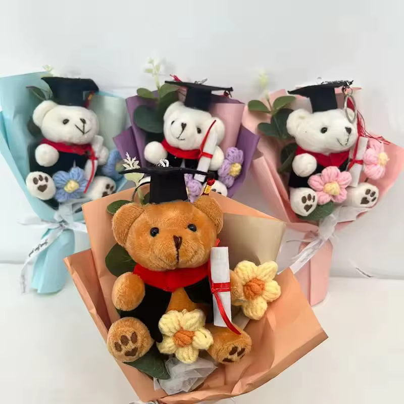 Mini Bouquet de Fleurs Artificielles Dr Bear