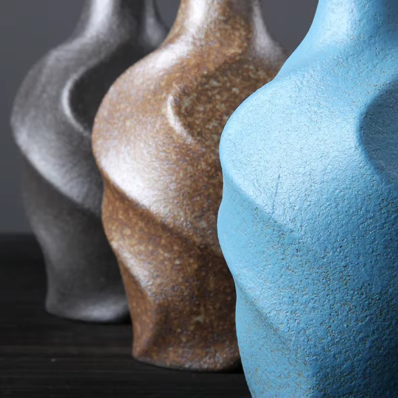 Four à fleurs de Gand Devient une poterie brute