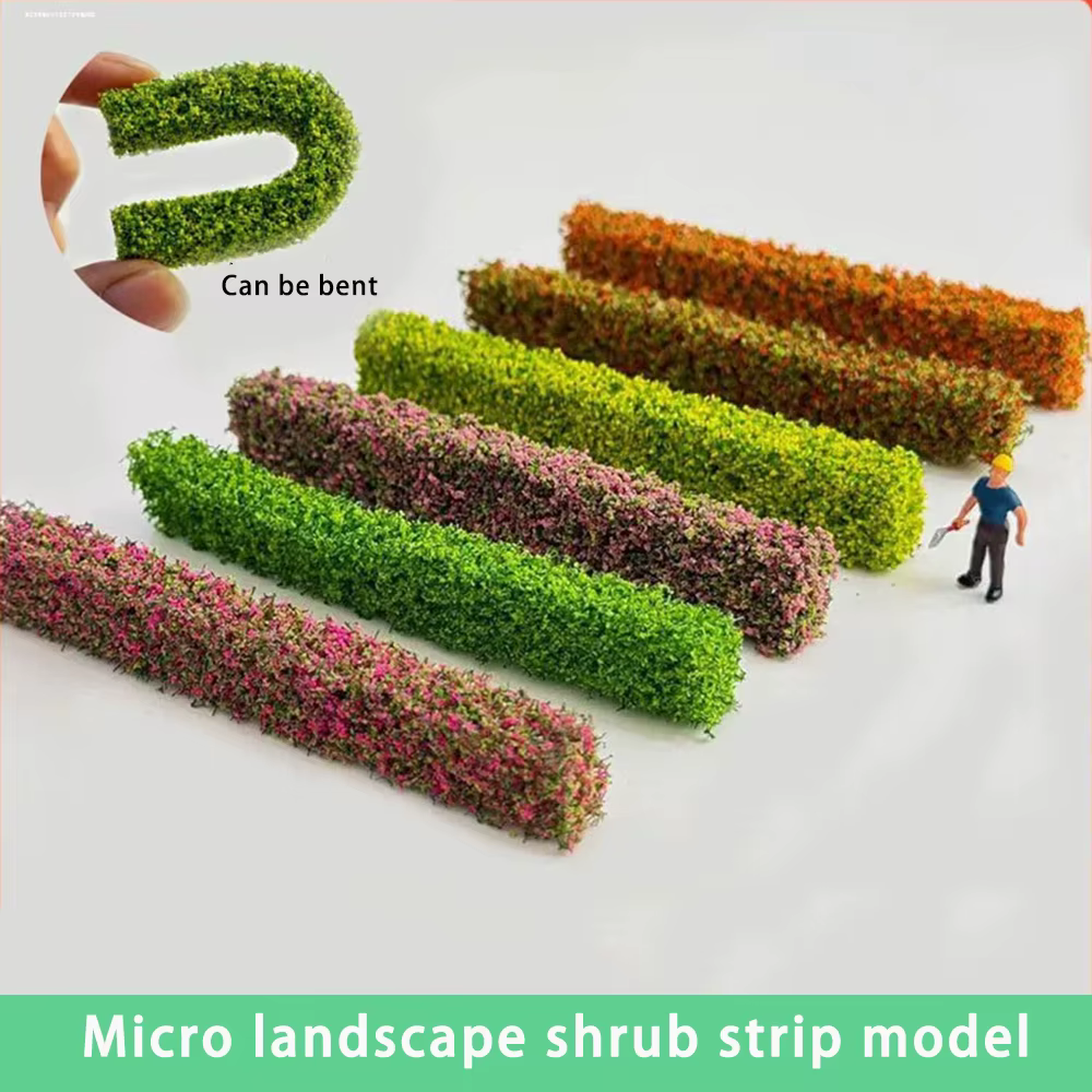 Bandes d'arbustes miniatures