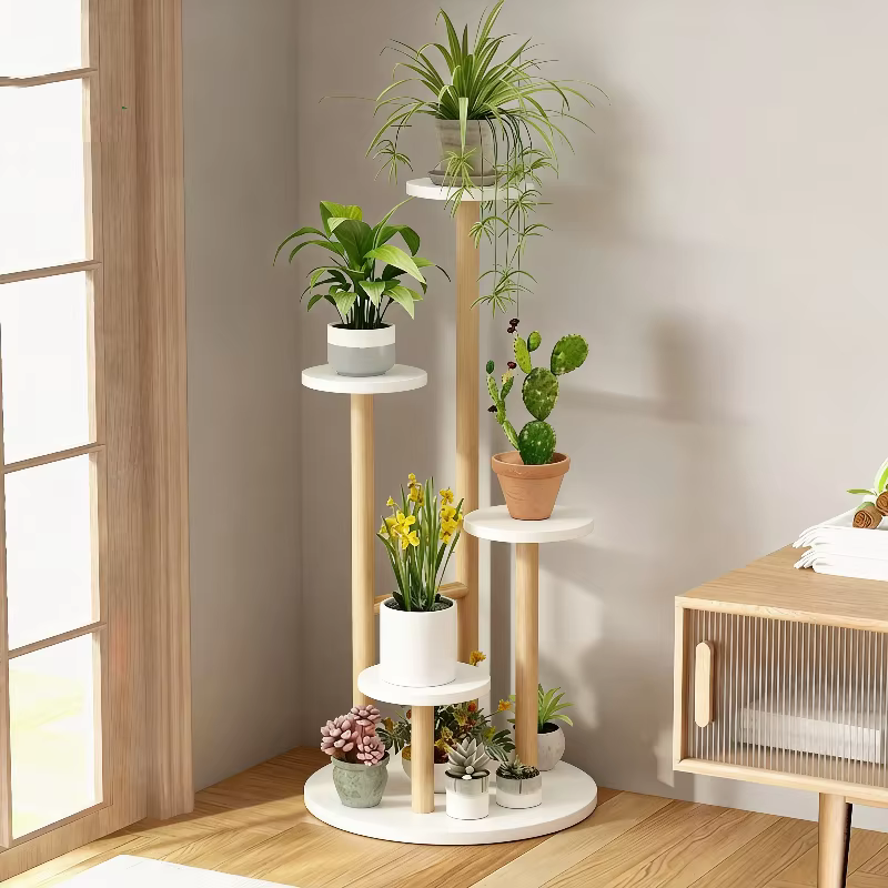 Supports de plantes à fleurs d'intérieur
