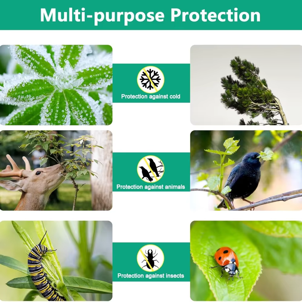 Housse de protection pour plantes d'hiver