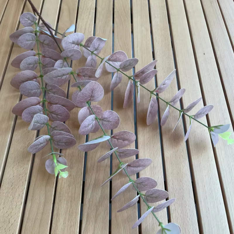 Feuilles d'eucalyptus artificielles