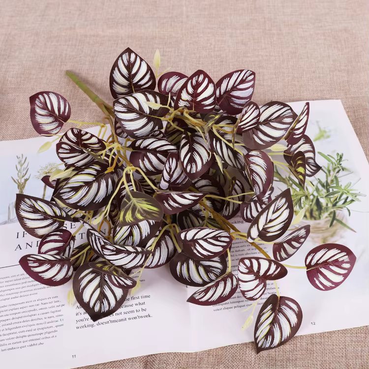Plantes artificielles en plastique pour la décoration de la maison