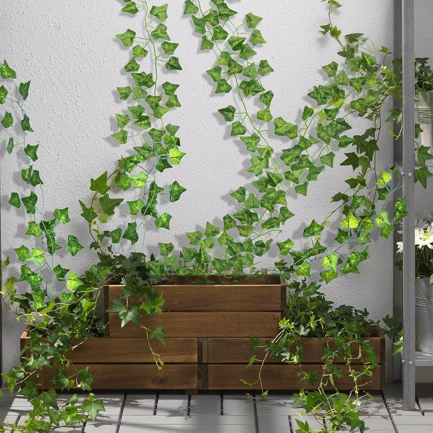 Plantes suspendues artificielles pour la décoration de la pièce
